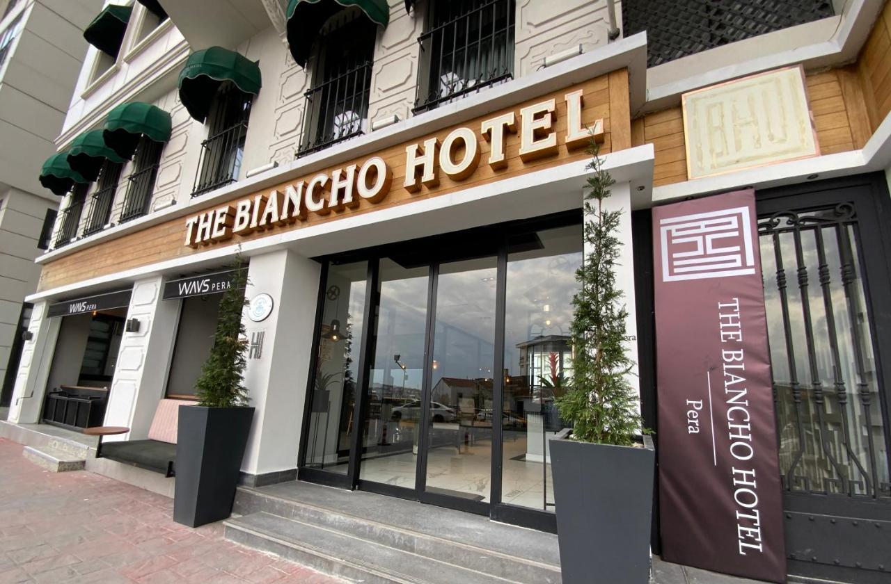 The Biancho Hotel Pera Isztambul Kültér fotó